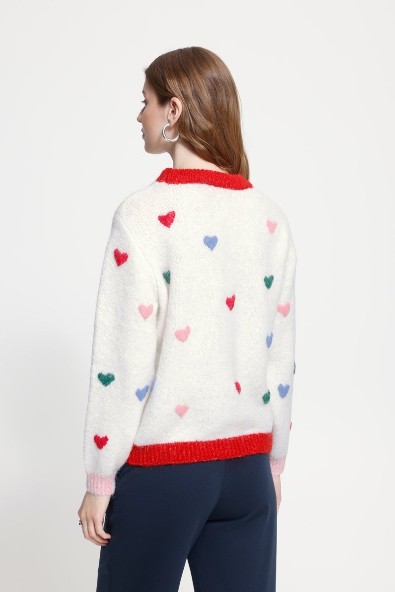 Ihbelablue Ls2 Pullover van Ichi – Pulls voor dames | Meisjes Brugge