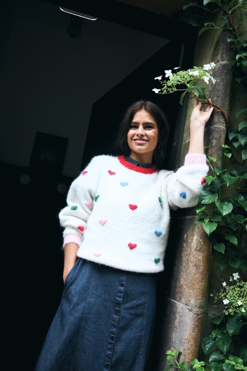 Ihbelablue Ls2 Pullover van Ichi – Pulls voor dames | Meisjes Brugge