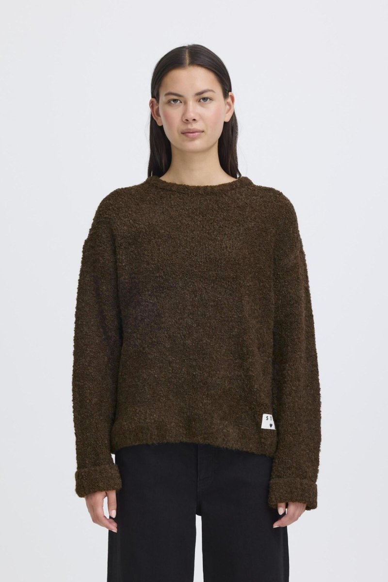Ihblarisa Ls Pull van Ichi – Pulls voor dames | Meisjes Brugge