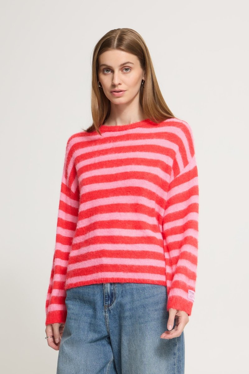 Ihblush Ls Pullover van Ichi – Pulls voor dames | Meisjes Brugge
