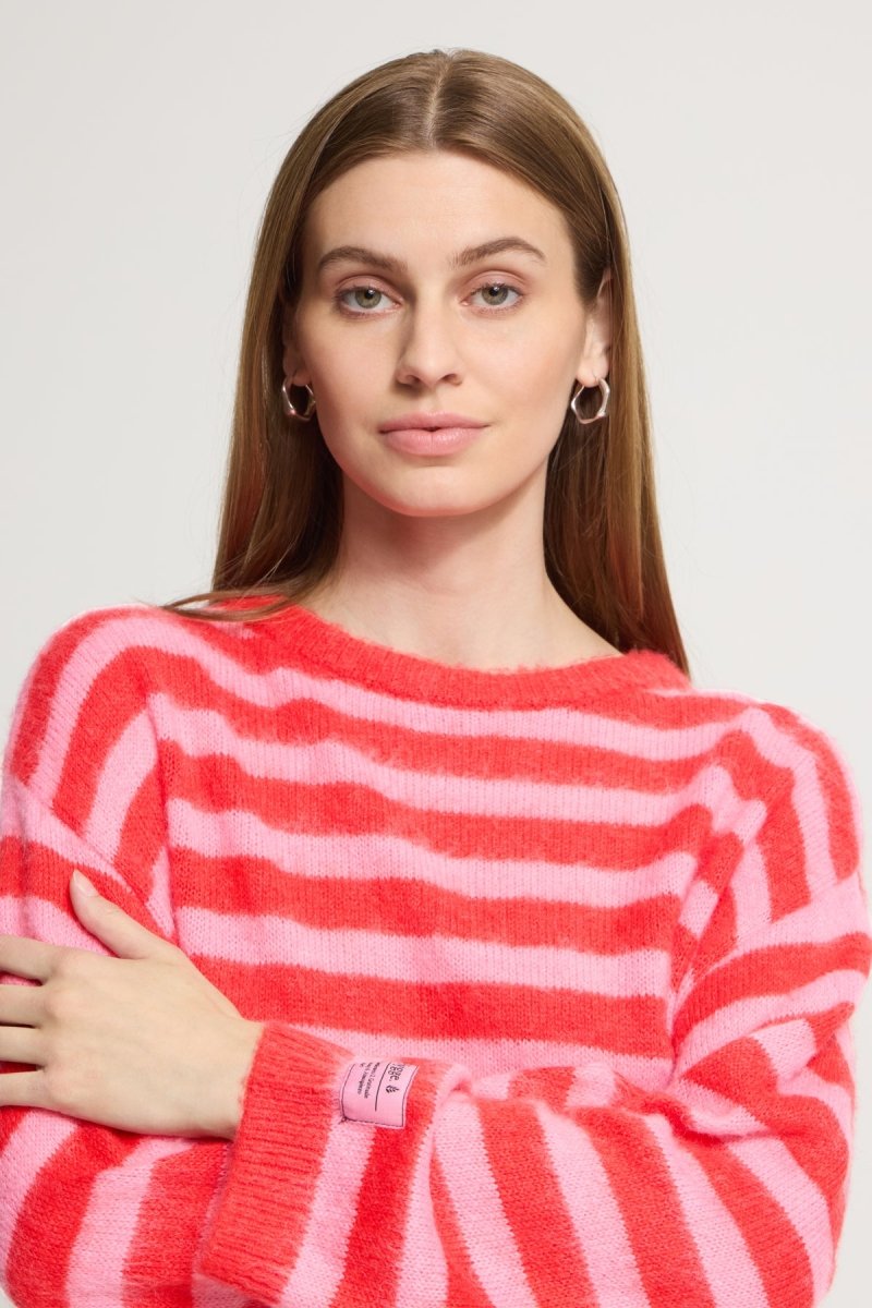 Ihblush Ls Pullover van Ichi – Pulls voor dames | Meisjes Brugge