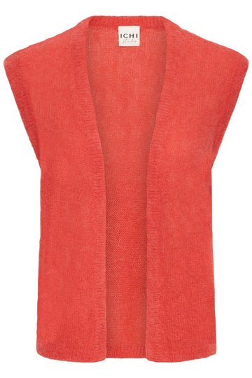 Ihblush Waistcoat van Ichi – Cardigans voor dames | Meisjes Brugge