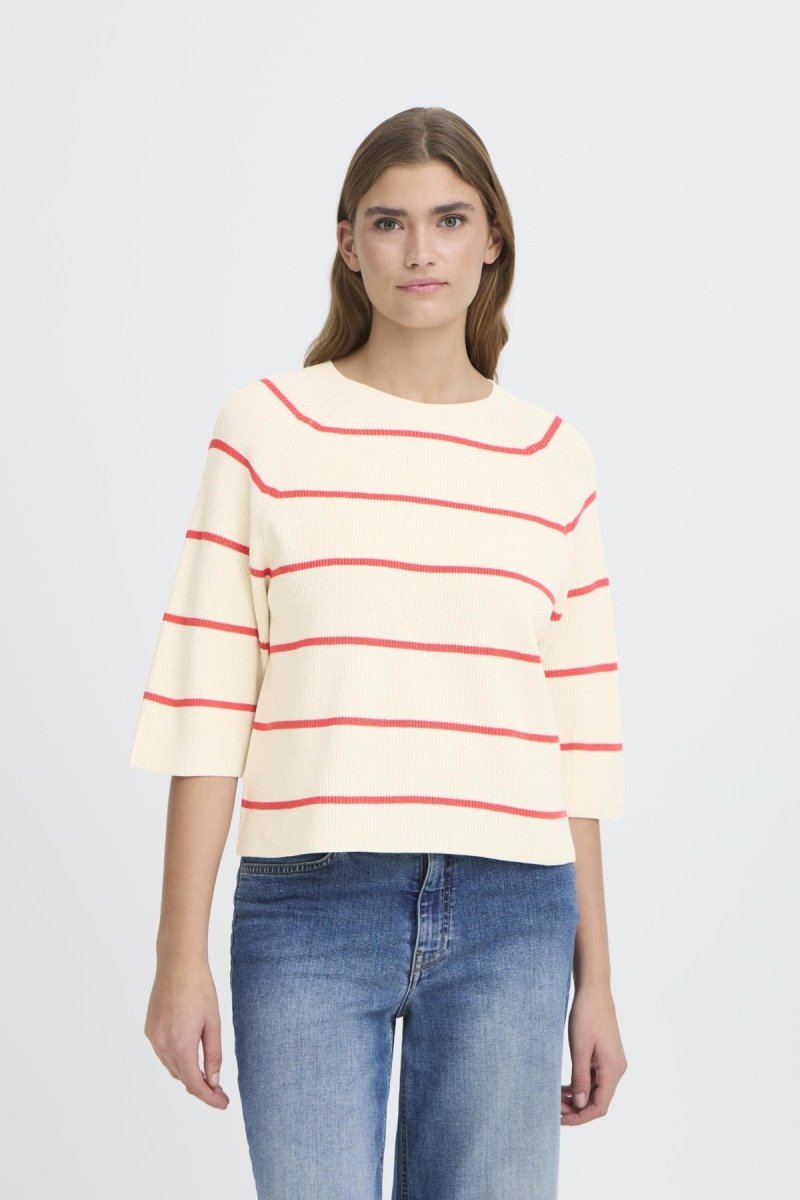 Ihboston Midsleeve - koop Pulls van Ichi bij Meisjes Brugge