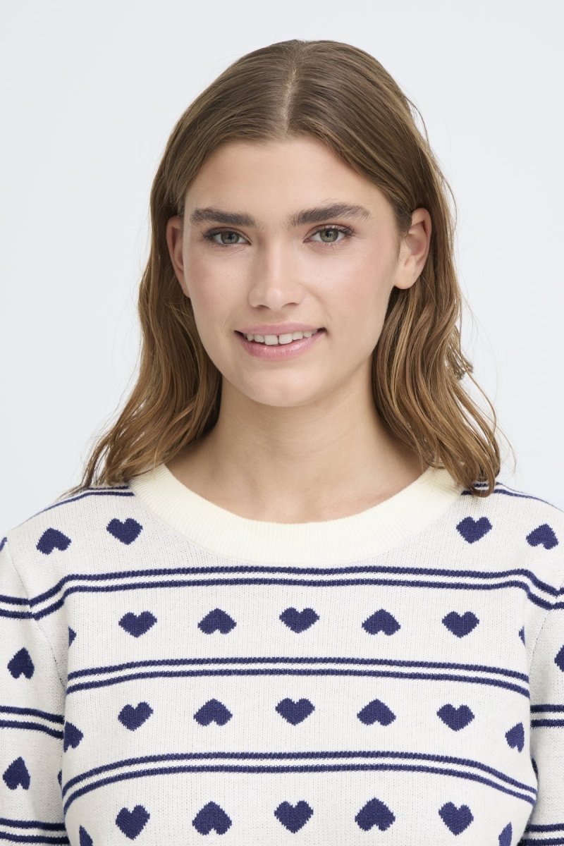 Ihbrielle Pull 7 van Ichi – Pulls voor dames | Meisjes Brugge