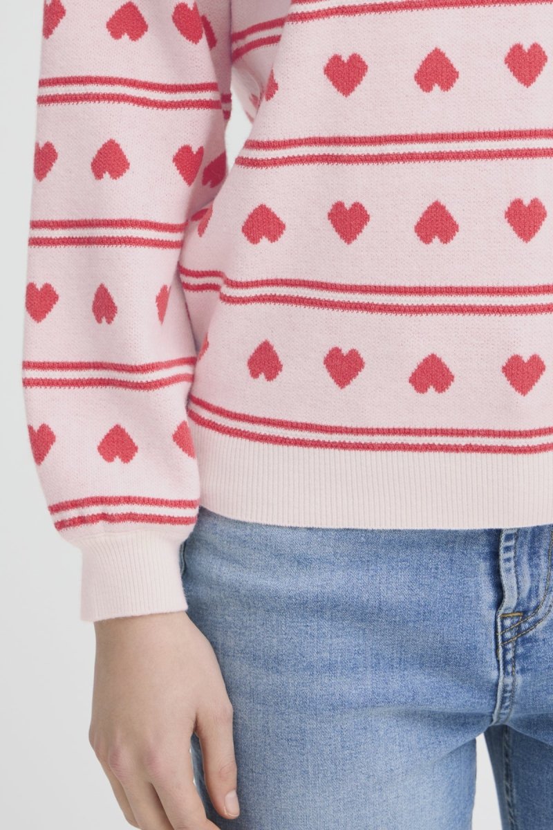 Ihbrielle Pull 7 van Ichi – Pulls voor dames | Meisjes Brugge