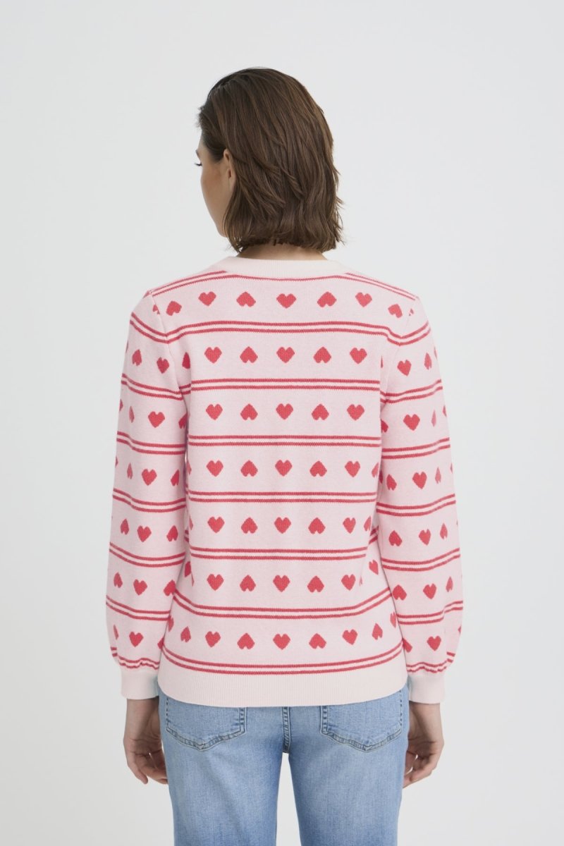 Ihbrielle Pull 7 van Ichi – Pulls voor dames | Meisjes Brugge