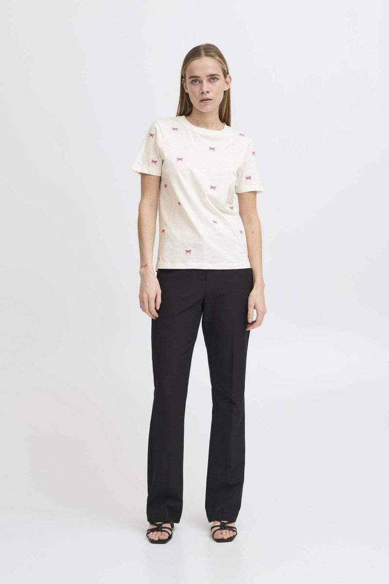 Ihcamino T-shirt - SS26 van Ichi – T-shirts voor dames | Meisjes Brugge