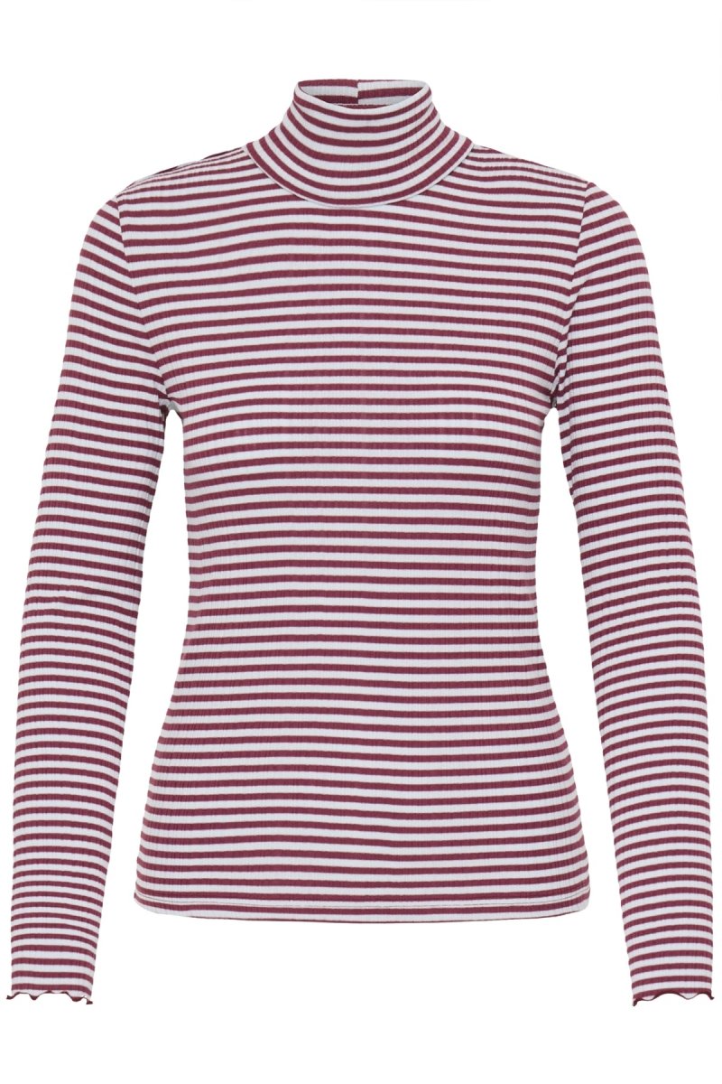 Ihcella Ls Rollneck Top van Ichi – T-shirts voor dames | Meisjes Brugge