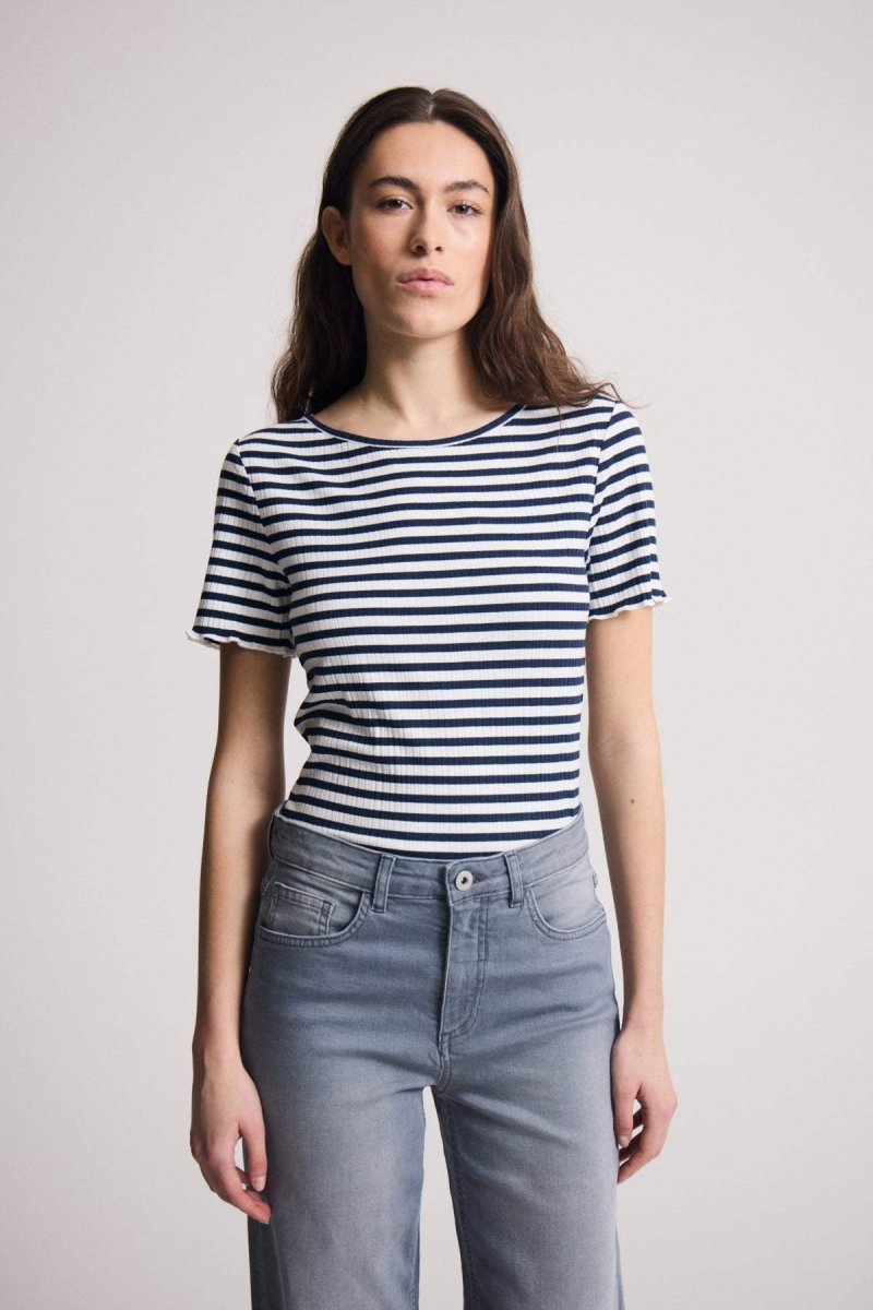 Ihcella Ss T-shirt van Ichi – T-shirts voor dames | Meisjes Brugge