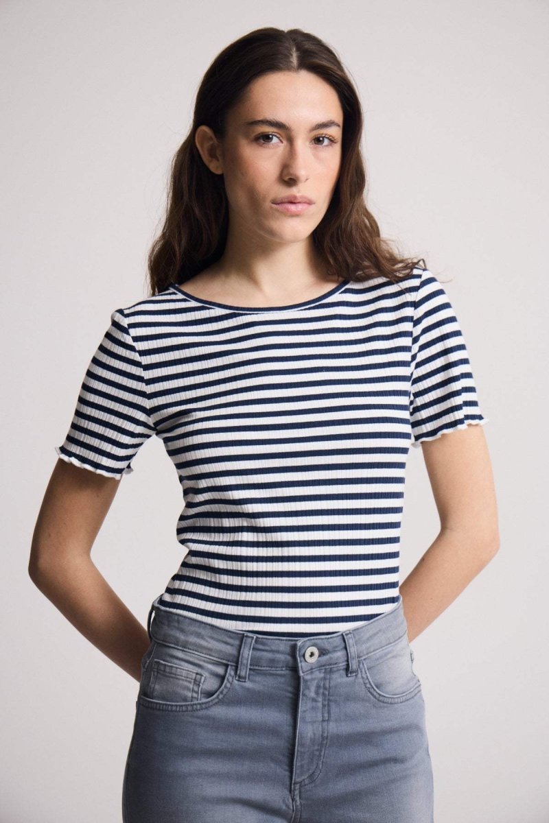 Ihcella Ss T-shirt van Ichi – T-shirts voor dames | Meisjes Brugge