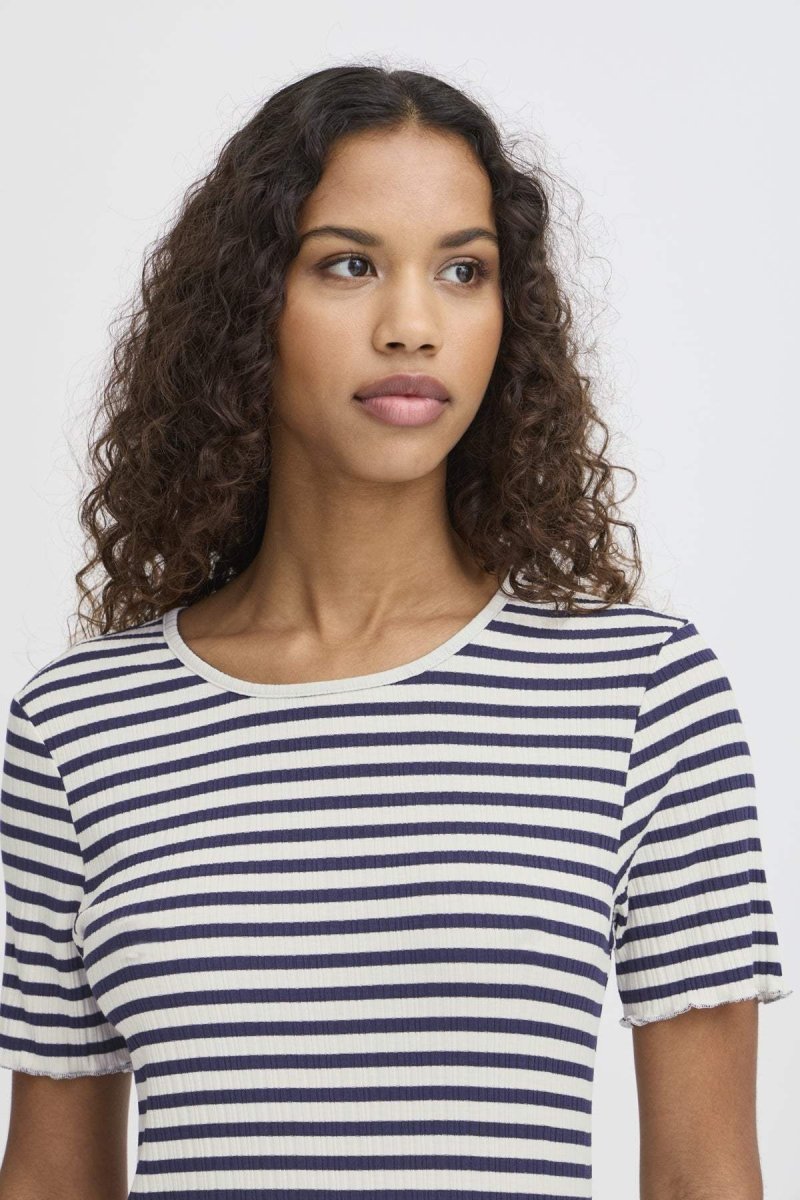 Ihcella Ss T-shirt van Ichi – T-shirts voor dames | Meisjes Brugge