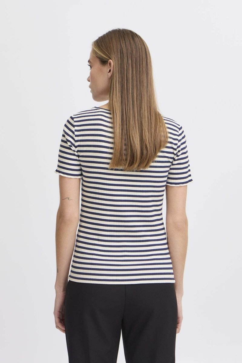 Ihcella Ss T-shirt van Ichi – T-shirts voor dames | Meisjes Brugge