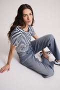 Ihcella Ss T-shirt van Ichi – T-shirts voor dames | Meisjes Brugge