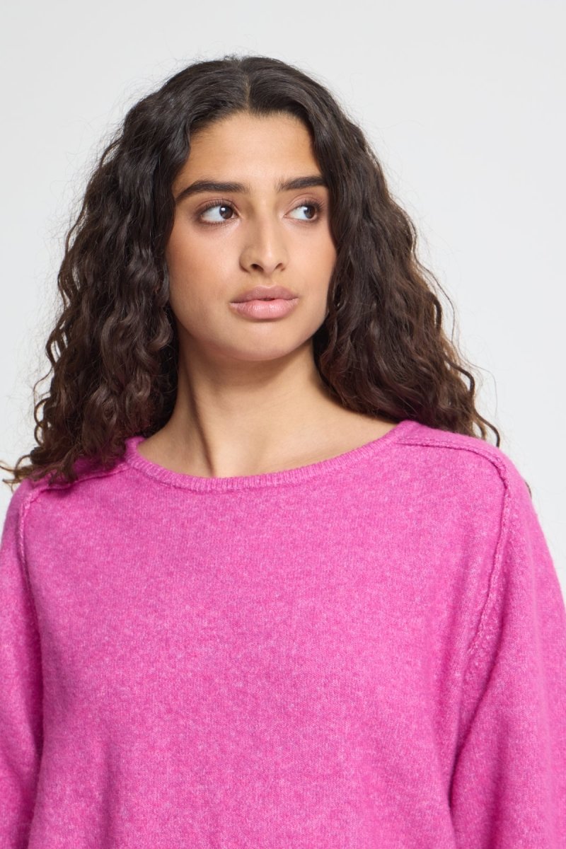 Ihdasila Ss2 Knit Top van Ichi – Pulls voor dames | Meisjes Brugge