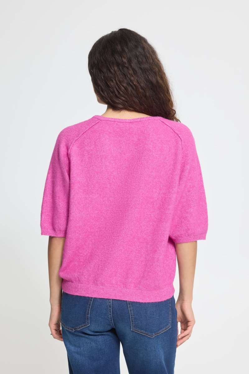 Ihdasila Ss2 Knit Top van Ichi – Pulls voor dames | Meisjes Brugge