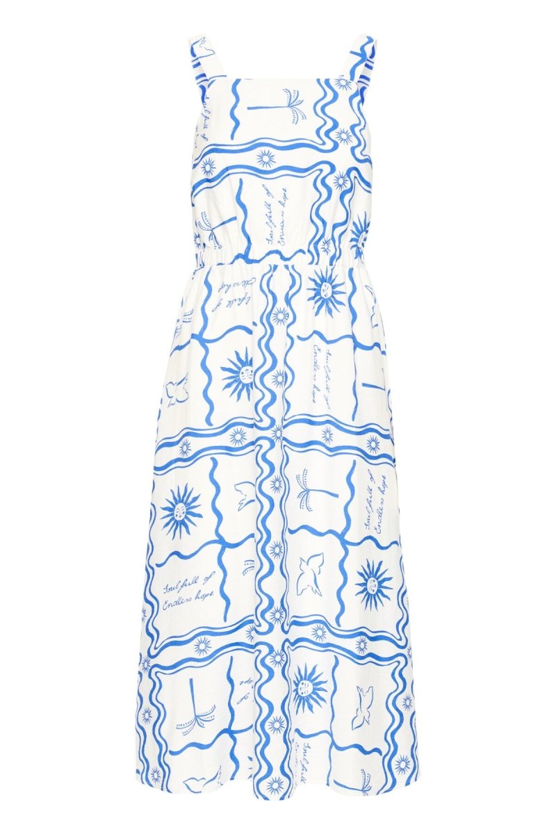 Ihfirisa Dress van Ichi – Jurken voor dames | Meisjes Brugge