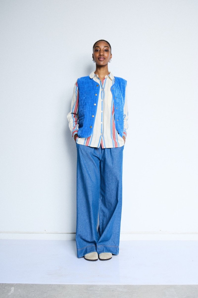 Ihfuma Waistcoat van Ichi – Waistcoats voor dames | Meisjes Brugge