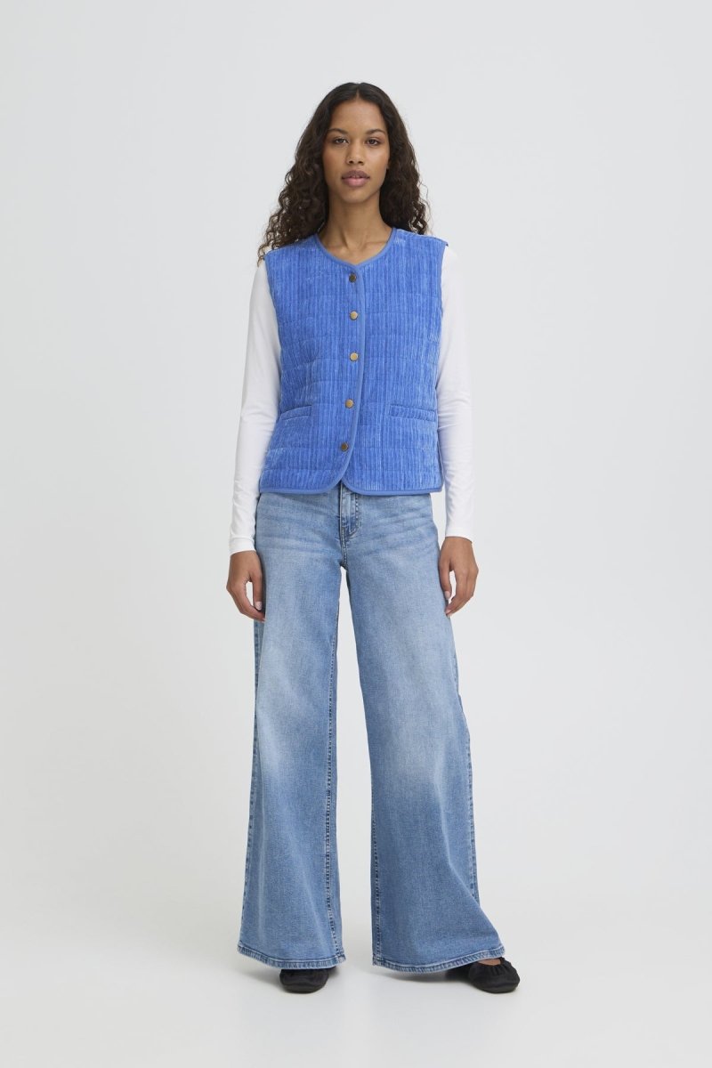 Ihfuma Waistcoat van Ichi – Waistcoats voor dames | Meisjes Brugge