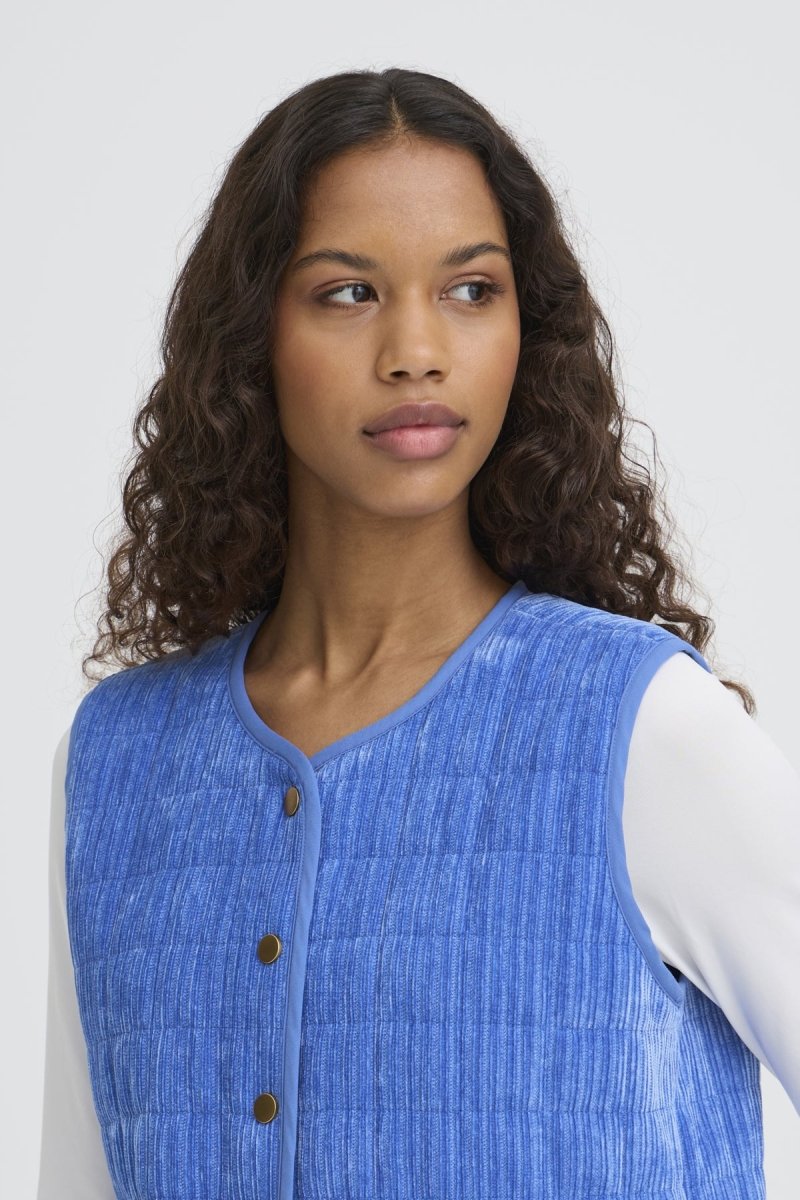 Ihfuma Waistcoat van Ichi – Waistcoats voor dames | Meisjes Brugge