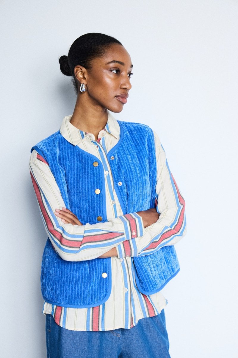 Ihfuma Waistcoat van Ichi – Waistcoats voor dames | Meisjes Brugge