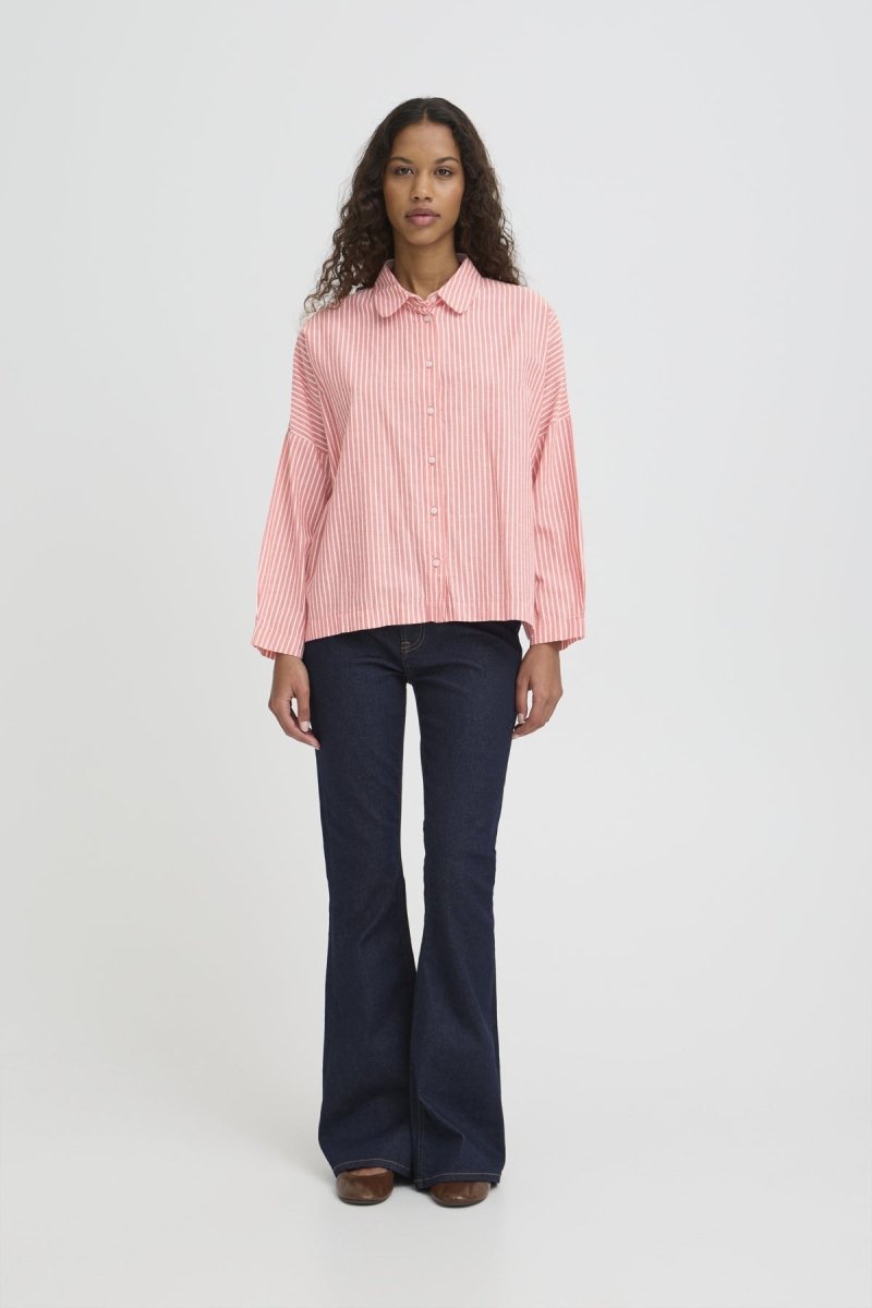 Ihgiley Shirt van Ichi – Shirts voor dames | Meisjes Brugge