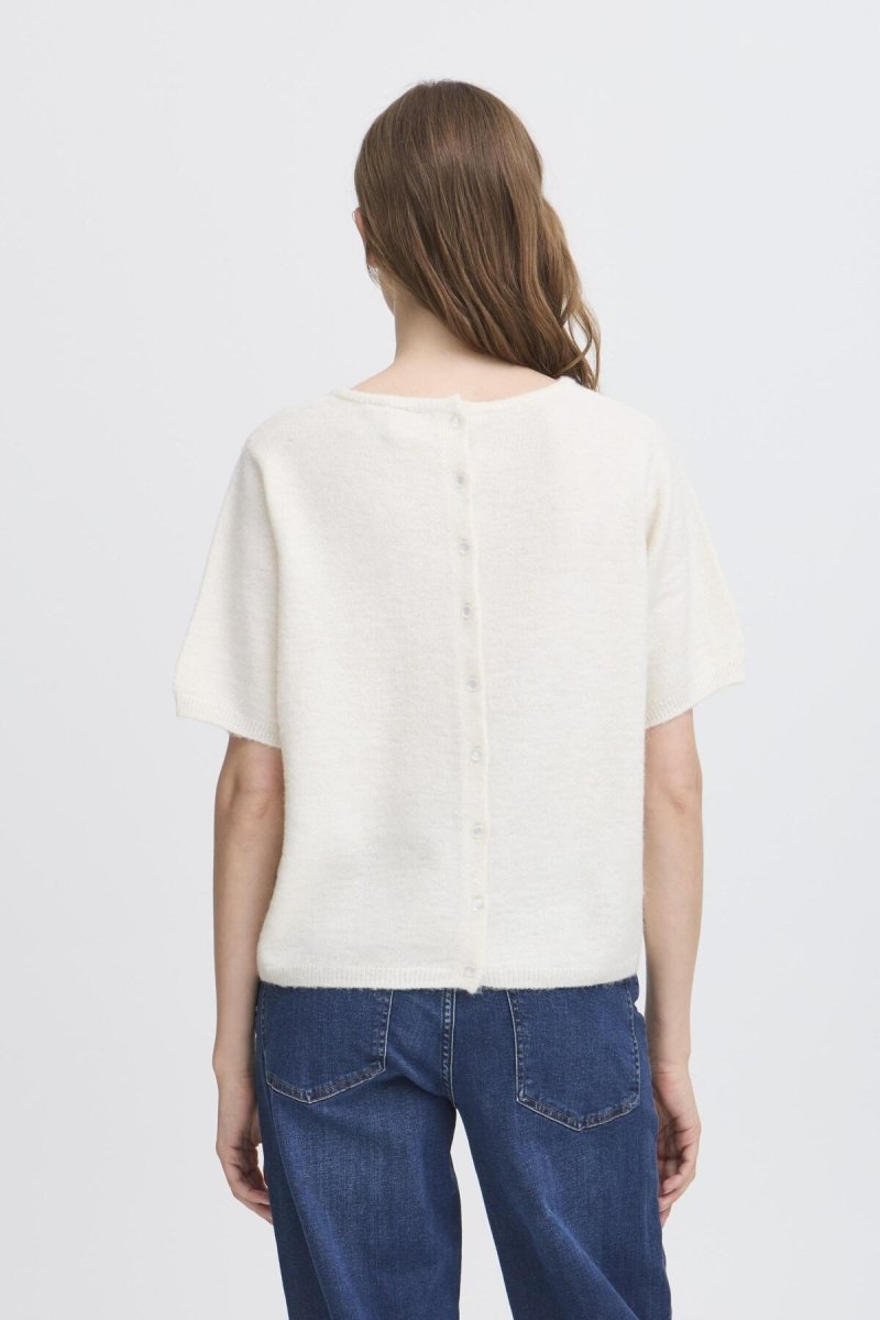 Ihkamara Ss Knit Top van Ichi – Pulls voor dames | Meisjes Brugge