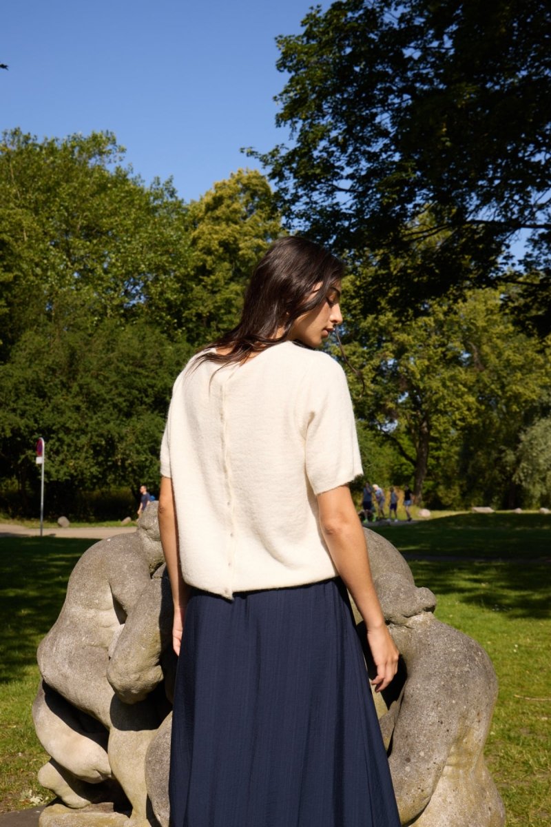 Ihkamara Ss Knit Top van Ichi – Pulls voor dames | Meisjes Brugge