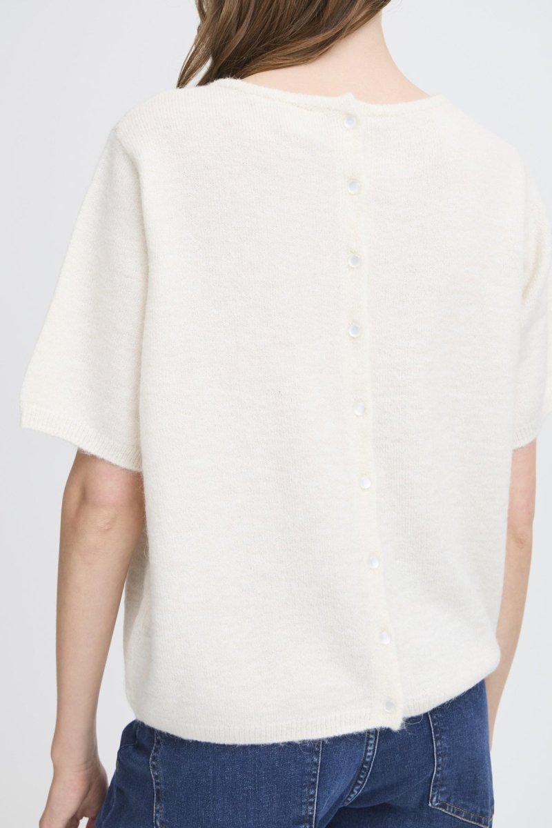Ihkamara Ss Knit Top van Ichi – Pulls voor dames | Meisjes Brugge