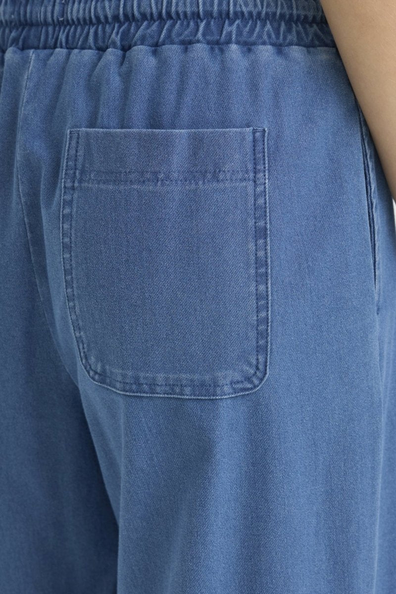 Ihkate Denim Pants 3 van Ichi – Broeken voor dames | Meisjes Brugge