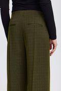 Broeken Ihkate Jacquard Pants 9 AW24 van Ichi