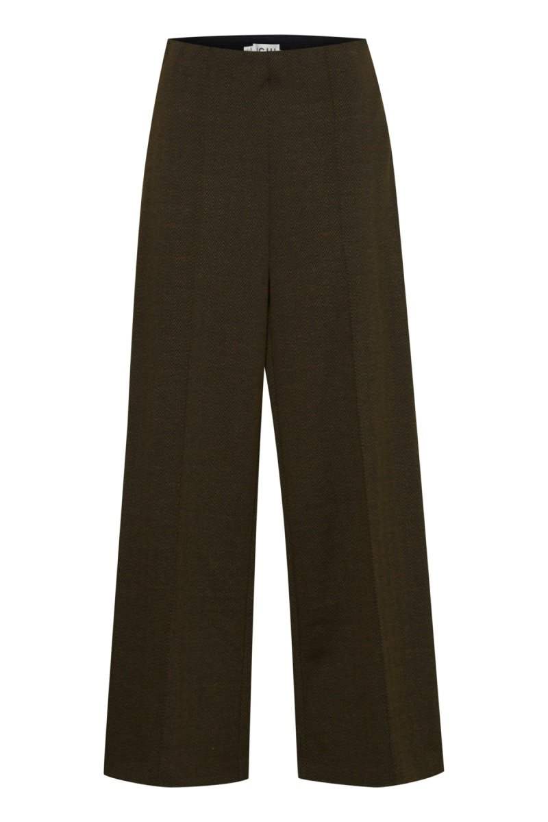 Broeken Ihkate Jacquard Pants 9 AW24 van Ichi