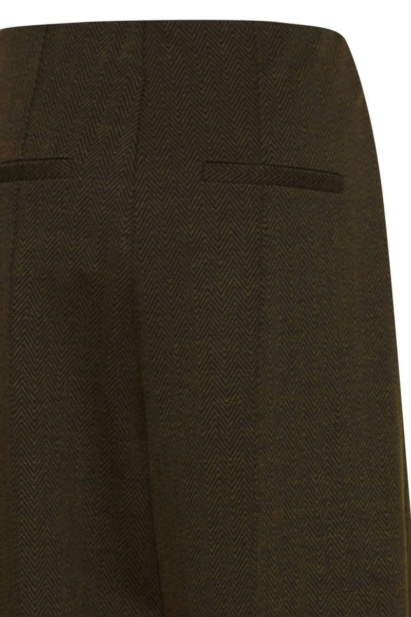 Broeken Ihkate Jacquard Pants 9 AW24 van Ichi