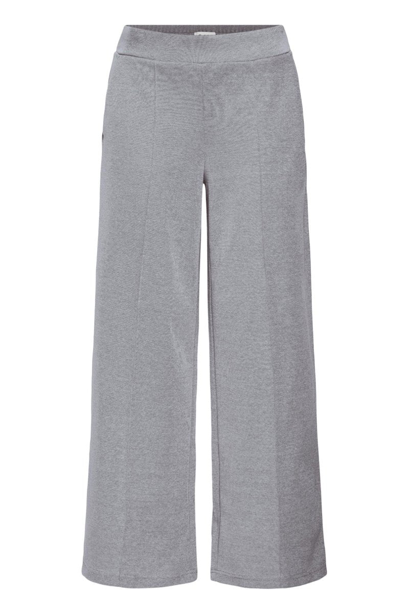 Ihkate Pique Pants 3 - SS26 van Ichi – Broeken voor dames | Meisjes Brugge