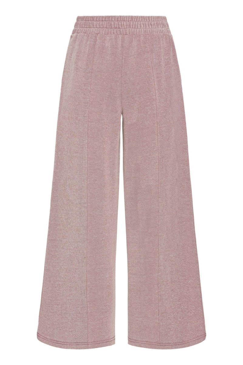 Ihkate Pique Pants 3 - SS26 van Ichi – Broeken voor dames | Meisjes Brugge