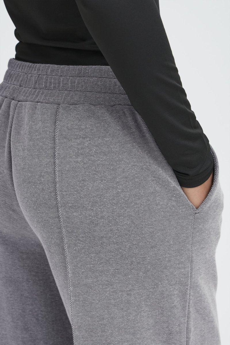Ihkate Pique Pants 3 - SS26 van Ichi – Broeken voor dames | Meisjes Brugge