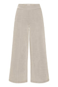 Sepia Tint Broeken - Ihkate Pique Pants 3 - SS26 van Ichi