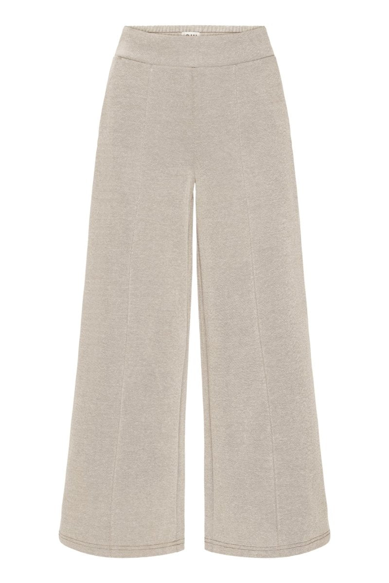 Sepia Tint Broeken - Ihkate Pique Pants 3 - SS26 van Ichi