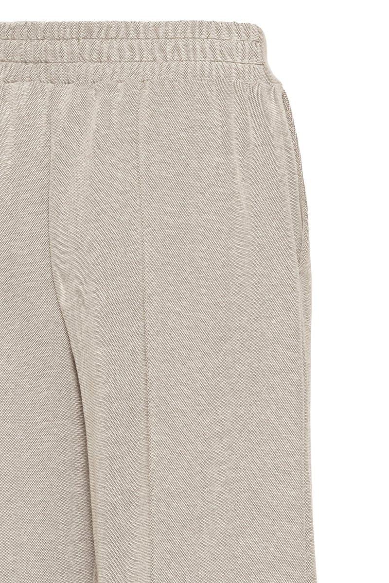 Ihkate Pique Pants 3 - SS26 van Ichi – Broeken voor dames | Meisjes Brugge