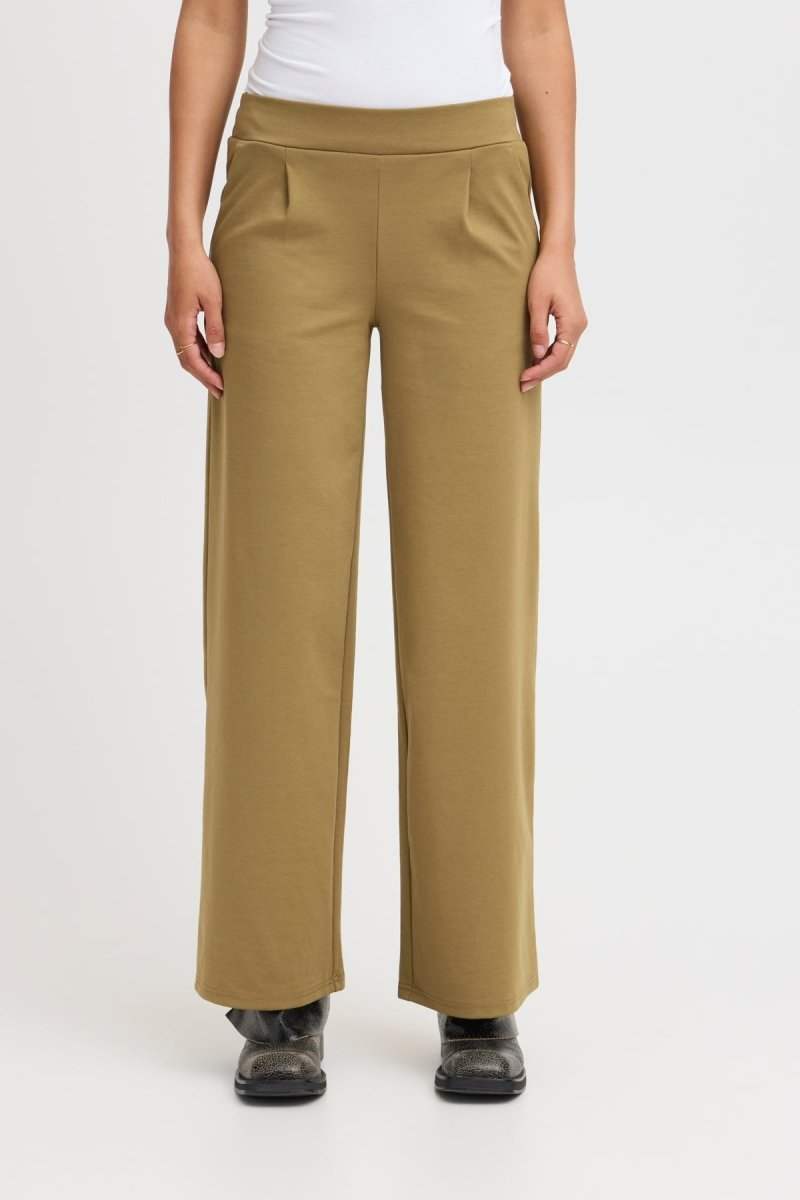 Broeken Ihkate Sus Long Wide Pants 2 AW24 van Ichi