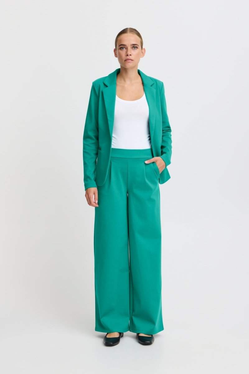 Broeken Ihkate Sus Long Wide Pants 2 AW24 van Ichi