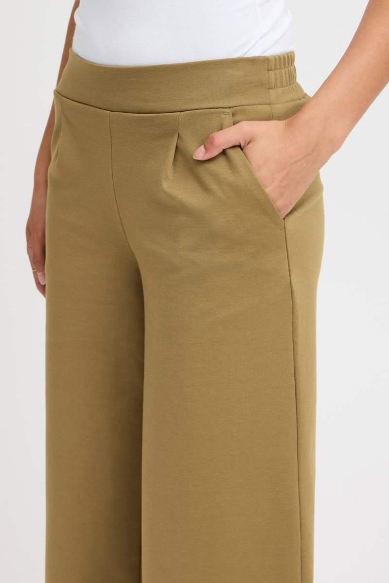 Broeken - Ihkate Sus Long Wide Pants 2 AW24 van Ichi