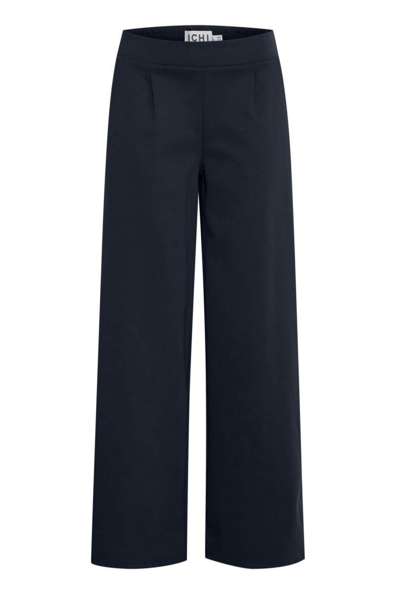 Ihkate Sus Long Wide Pants 2 - SS24 van Ichi – Broeken voor dames | Meisjes Brugge