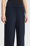 Ihkate Sus Long Wide Pants 2 - SS24 van Ichi – Broeken voor dames | Meisjes Brugge