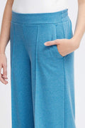 Ihkate Sus Long Wide Pants 2 - SS24 van Ichi – Broeken voor dames | Meisjes Brugge