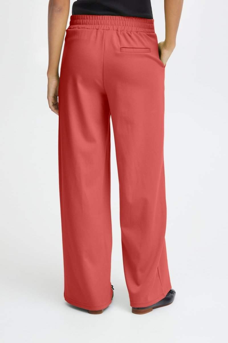 Ihkate Sus Long Wide Pants 2 - SS24 van Ichi – Broeken voor dames | Meisjes Brugge
