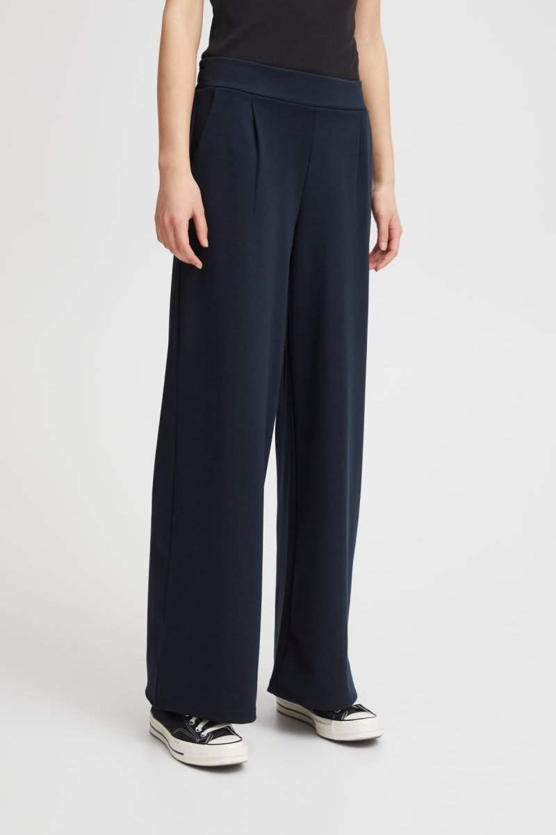 Broeken Ihkate Sus Long Wide Pants 2 - SS24 van Ichi