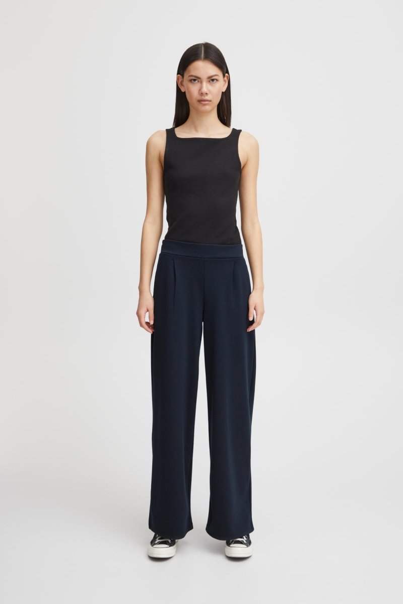 Broeken - Ihkate Sus Long Wide Pants 2 - SS24 van Ichi