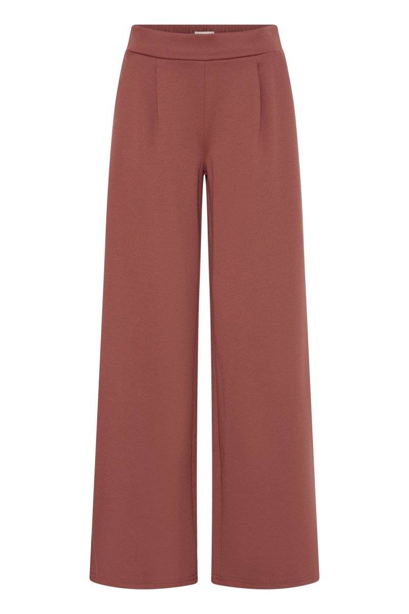 Ihkate Sus Long Wide Pants 2 ss26 van Ichi – Broeken voor dames | Meisjes Brugge