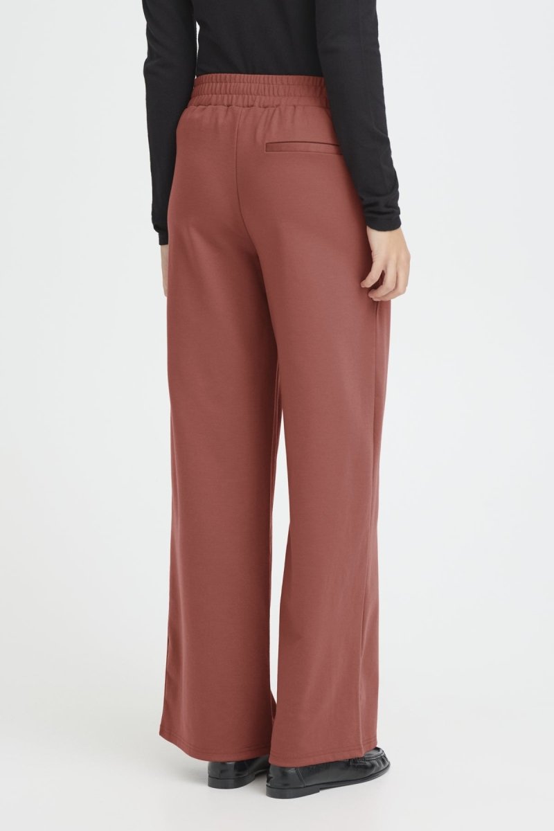 Ihkate Sus Long Wide Pants 2 ss26 van Ichi – Broeken voor dames | Meisjes Brugge