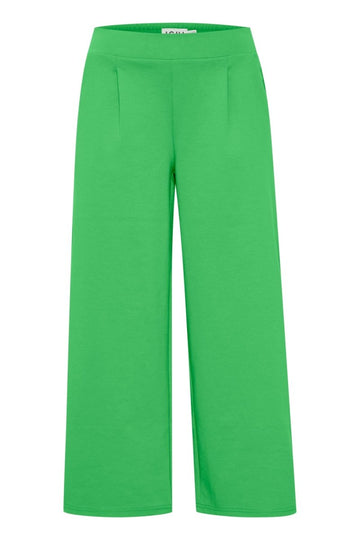 Kelly Green Broeken - Ihkate Sus Wide Pants - SS26 van Ichi